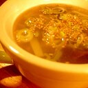たっぷりきくらげと大根の中華スープ